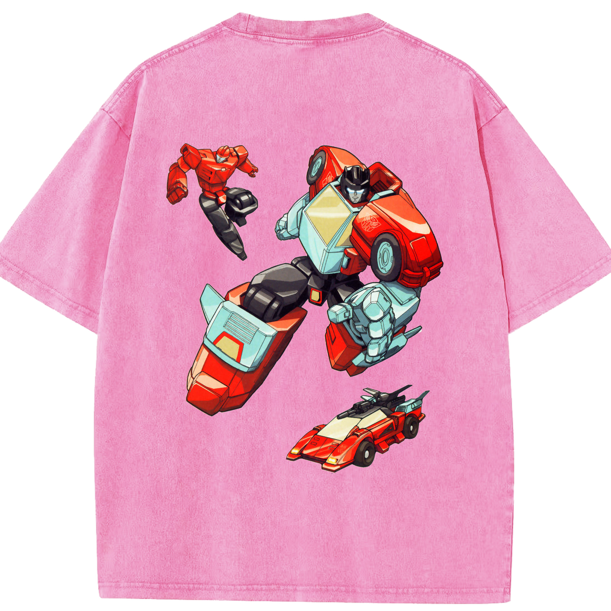 （画像用）  綿100% ヴィンテージ風 半袖Tシャツ（背面プリント）